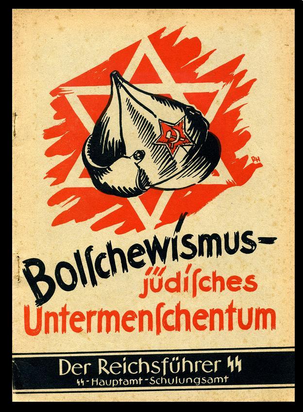 Often the Reich has become the savior of Europe against the waves of destruction from the East. And more than ever before, Germany looks with confidence and gratitude to the Fuhrer for the extermination of the eternal Jewish enemy, which crowns his work and gives it life.