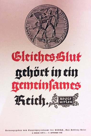 The same blood belongs in a common Nation